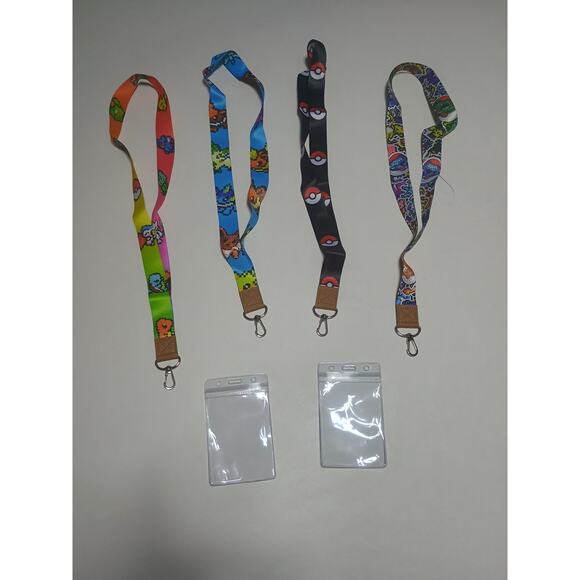 Pokemon Accessories - Pokemon Lanyard Collection with ID Badge Holder